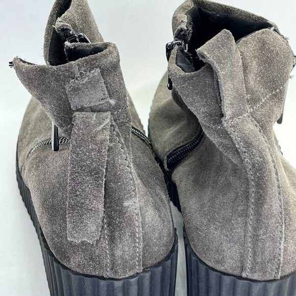 The Flexx Easy Does It Women’s Wedge Ankle Bootie Size 8.5 in Gray - Picture 6 of 16